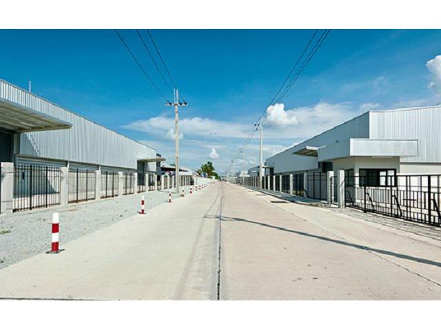 ติดถนนกาญจนา ม.เนติบัณฑิตสถาน 1 กม. โกดัง พร้อมออฟฟิศ 265ตร.วา.