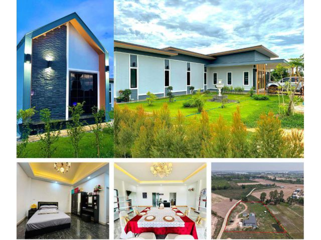 ด่วน...ขายบ้านพร้อมที่ดิน 4ไร่ (โฉนด)