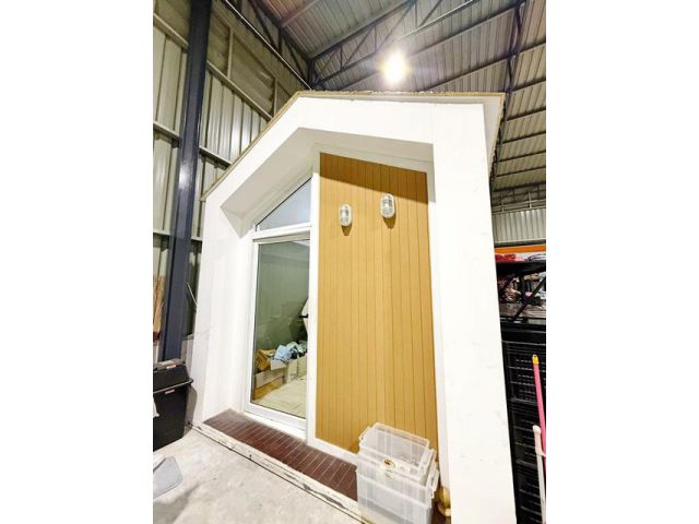 ตลาดวงแหวนออเงิน ถนนสายไหม 1.5กม. ขายบ้านน็อคดาวน์ Shell จตุโชติ1