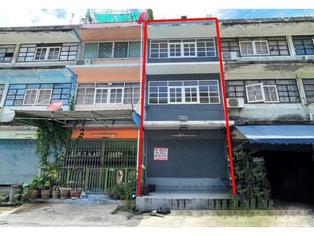 ขายอาคารพาณิชย์ หมู่บ้านสินสมบูรณ์ สาย 4 ถนนพุทธมณฑลสาย 4 หนองแขม กรุงเทพมหานคร