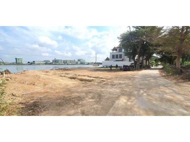 ให้เช่า ที่ดินติดแม่น้ำเจ้าพระยา 229.2 ตารางวา ตำบลบางพูด อำเภอปากเกร็ด นนทบุรี