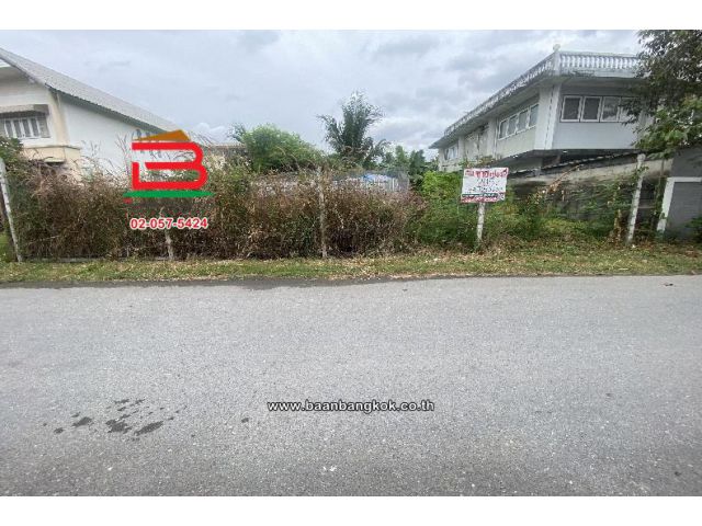 ที่ดินเปล่า ซอยลาดพร้าว 101 แยก 42 (เทพทวี 3) เนื้อที่ 205 ตร.ว แขวงคลองจั่น เขตบางกะปิ กรุงเทพมหานคร