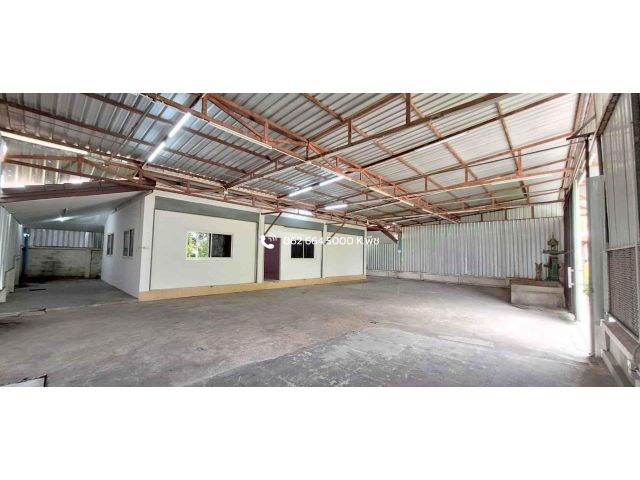 ให้เช่า โกดังพร้อมสำนักงาน 400 ตร.ม. ใกล้ฟิวเจอร์พาร์ครังสิต เลียบคลองรังสิต สะพานแดง ใกล้ทางด่วน