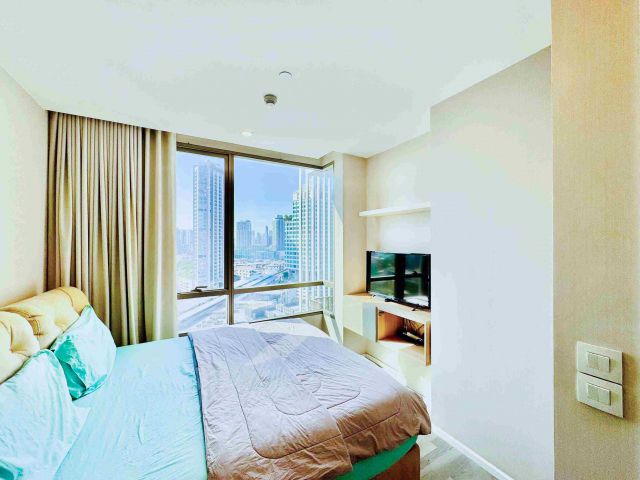 ขายคอนโด The Room Sukhumvit 69 ชั้น 15 วิวเมืองกว้าง 34.26 ตร.ม. ขายพร้อมเฟอร์ฯ และเครื่องใช้ไฟฟ้า ใกล้ BTS พระโขนง