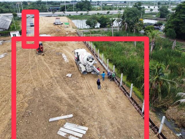 ขายที่ดินทำเลทองหน้า “ศาลากลางจังหวัดนครปฐม” 481ตร.วา.