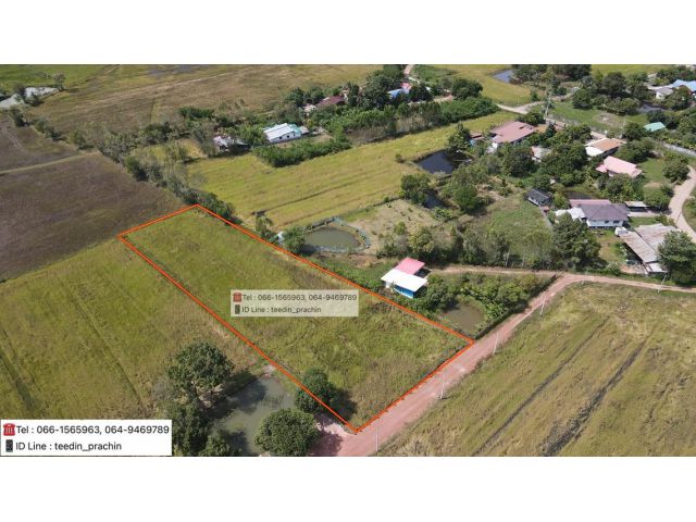 ขายที่เขตเมืองเก่า กบินทร์บุรี ที่ดิน เหมาะทำบ้านสวน บ้านพักอาศัย