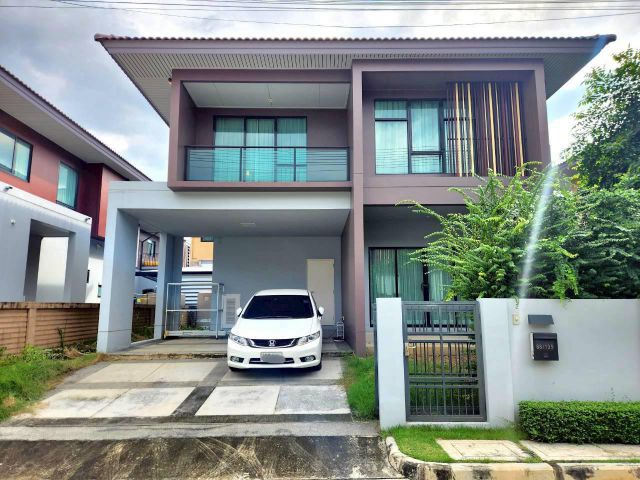 ขาย บ้านเดี่ยว สวยพร้อมอยู่ บุราสิริ รังสิต–ปทุมธานี ติดถนนใหญ่ ใกล้ทางด่วน