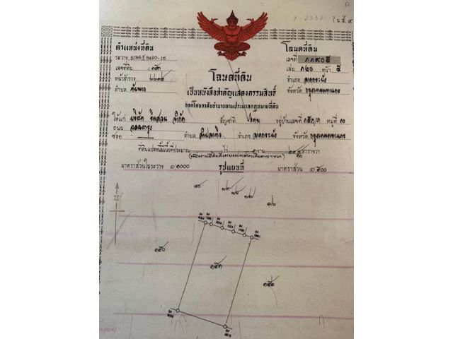 ขายที่ดิน 1 งาน 25 ตารางวา มี 5 แปลงต่อกัน ในหมู่บ้านวนารมย์