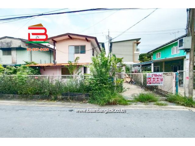 บ้านเดี่ยว หมู่บ้าน อัมรินทร์นิเวศน์ 3 ผัง 2 (สายไหม 79) เนื้อที่ 49 ตร.ว ใกล้ตลาดวงศกร แขวงสายไหม เขตสายไหม