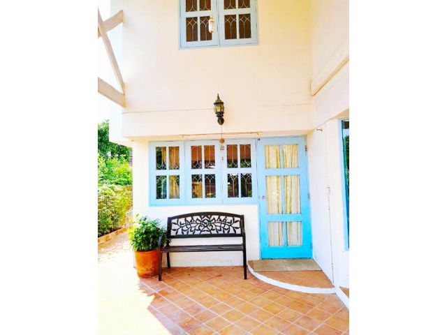 เดอะพาซิโอ ทา MRT สัมมากร 1กม.ให้เช่าบ้านเดี่ยว 2 ชั้น พร้อมเฟอร์