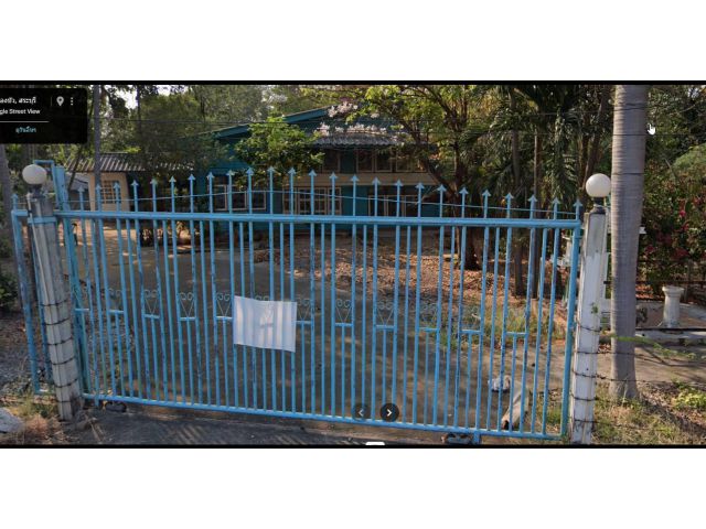 ขายที่ดินพร้อมบ้าน 3 งาน ที่ดินติดถนนคอนกรีต