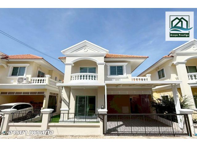 นิรันดร์พาร์ค ถนนวัดศรีวารีน้อย บางนา กม.18 บ้านรีโนเวทพร้อมเข้าอยู่