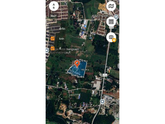 ที่ดินวิวภูเขาเหมือง 22ไร่38ตรว.ไร่ละ 4ล้าน ต.เหมือง อ.เมือง จ.ชลบุรี ที่ดินวิวภูเขา ติดถนนสองด้านกว้าง 360เมตร