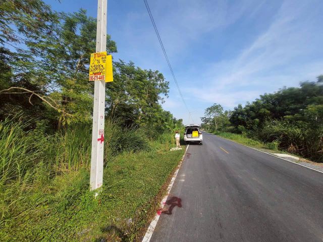 ขายถูกที่ดินใกล้คลังบิ๊กซีคลองหก 2 ไร่ ติดถนนลาดยางสาธารณะ ถ.ธัญบุรี-วังน้อย อ.คลองหลวง จ.ปทุมธานี