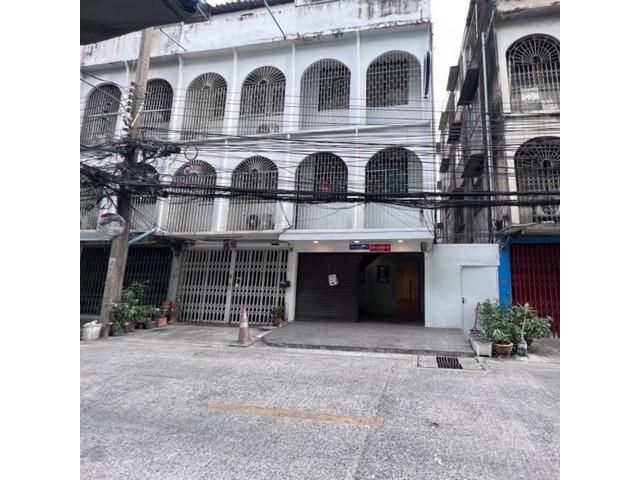 ขายอาคารพาณิชย์ 4ชั้น +rooftop 240 sq.m.เดินเพียง550M จาก MRT พระ