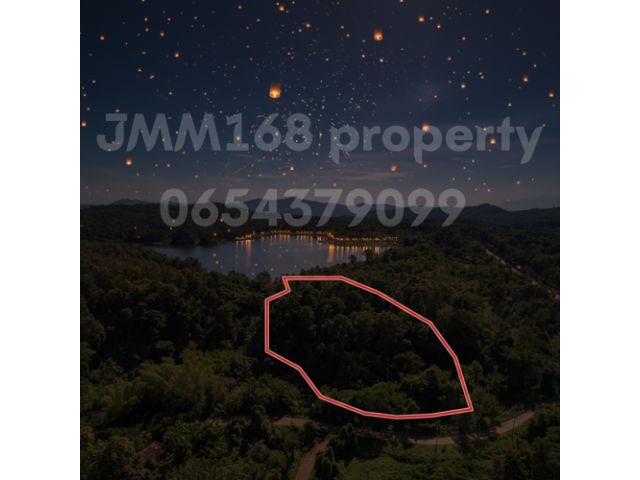 ขายถูกที่ดินติดอ่างเก็บน้ำ ติดลำห้วย เป็นเนินสวย วิวสวย มี 8 ไร่ แม่ออน เชียงใหม่