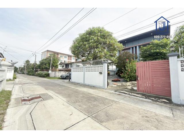 ขายบ้านเดี่ยว 2 ชั้น 121 ตร.ว. ซอยบางแวก 87 ใกล้ถนนกาญจนาภิเษก หลังมุม