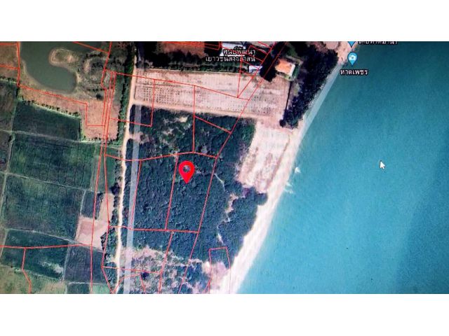 ขายที่ดินติดทะเล หาดเพชร ปึกเตียน พื้นที่ 15-1-50 ไร่ ไร่ละ 25 ล้านบาท รวมโอน