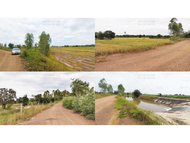 ขายที่ดิน 29ไร่กว่า ชัยนาท ติดคลองน้ำ เห็นวิวเขาสวย ขายถูกราคาถูก