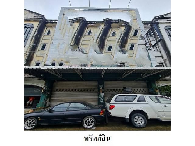 ขายอาคารพาณิชย์ 2 ชั้น โครงการ เพิ่มสินธานี ถ.เทพกระษัตรี รัษฎา ภ
