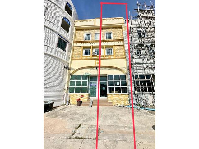 ให้เช่าตึก3ชั้น หนองซ้ำซาก-บ้านบึง ติดถนน มีที่จอดรถด้านหน้าได้หล
