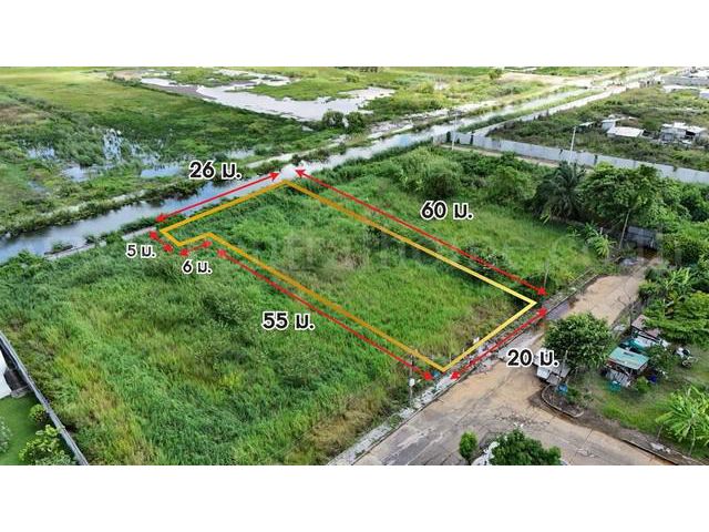 ลดราคาด่วน ที่ดินถมแล้ว 316 ตร.วา บ้านกฤษดานคร 19 - คลองหลวง 1