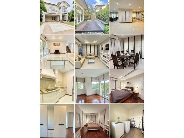 ให้เช่าบ้านสวย 99.1 ตร.ว 4 ห้องนอน 4 ห้องน้ำ โครงการลัดดารมย์อิลิแกนท์ เชียงใหม่ ใกล้ Central Festival 10 นาที