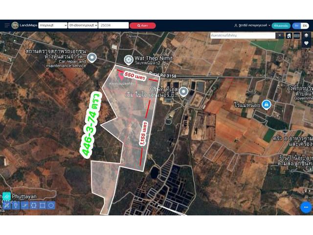 หน้าติดถนนหลังติดเขา แปลงใหญ่ ในทำเลศักยภาพสูง หายากมาก