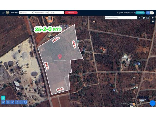 ที่ดินแปลงสวยในทำเลดีที่สุด พร้อมกรรมสิทธิ์100% รอการพัฒนาความเจร