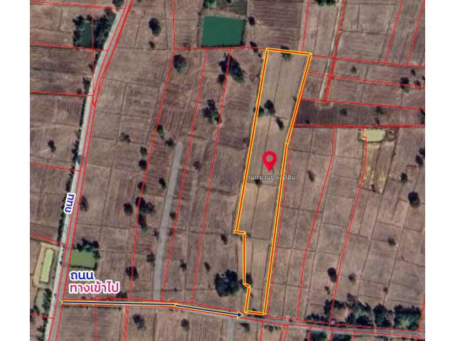 ขายที่ดิน ต.โคกสนวน อ.ชำนิ จ.บุรีรัมย์ เนื้อที่ 10 ไร่ 3 งาน 58 ตร.ว. ใกล้ถนน 4 เลน Tel. 063-282-5635