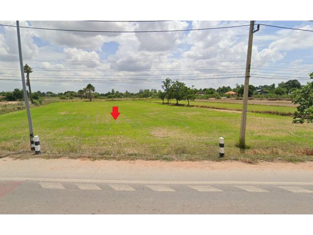 ที่ดินเปล่าอำเภอด่านขุนทด นครราชสีมา 4 ไร่ทำเลดี อยู่ติดถนน นม.3012