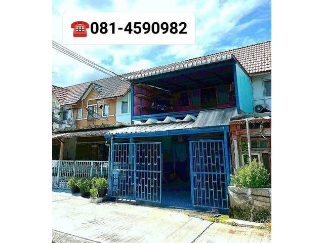 บ้านทาวน์เฮ้าส์ 2 ชั้นนาป่าชลบุรี หมู่บ้านแฟมิลี่แลนด์นาป่า