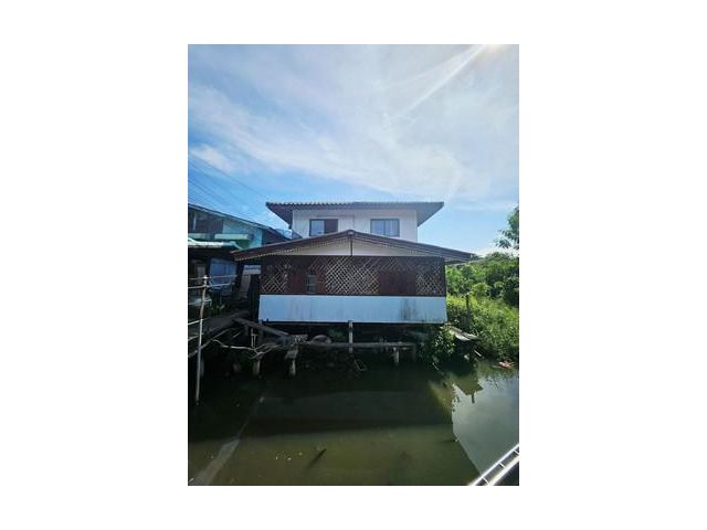 ขายบ้านริมน้ำ บางกะเจ้า รีสอร์ตฟีล 5 ห้องนอน 32.7 ตร.วา