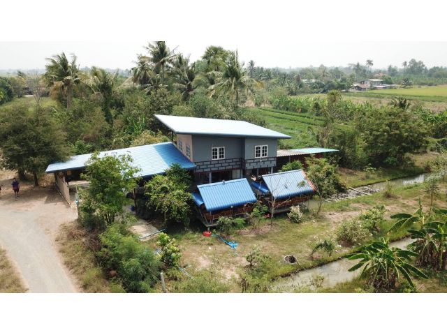 ขายบ้านสวนผสม5ไร่1งาน9ตารางวา(ลดราคา) ปกติขายยกแปลง 2.8ล้านบาท ค่าโอนคนละครึ่ง ตอนนี้ขายยกแปลง แค่2.5ล้าน