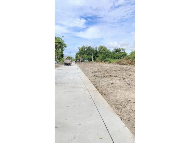 ขายที่ดินมาบโป่ง 300 ตรว. ถมแล้ว ใกล้ถนนเส้นชบ.3023-400เมตร อ.พานทอง ชลบุรี