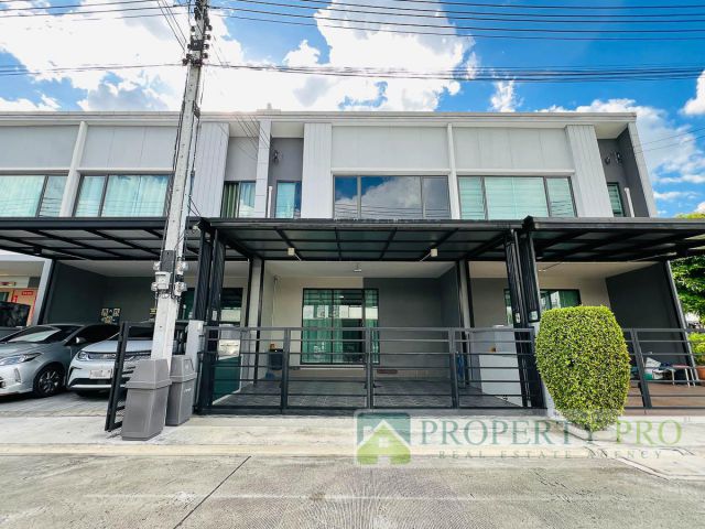 ขาย บ้าน Pleno ติวานนท์ บ้านทาวน์โฮม 2 ชั้น แบบ 3 ห้องนอน 18 ตรว 106 ตรม ใกล้ บางกะดี รังสิต ศรีสมาน ดอนเมือง : EL25S-00