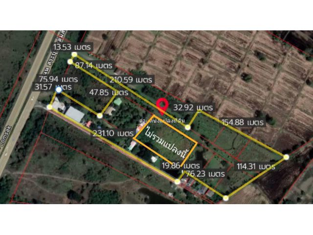 ขายที่ดินลพบุรี อำเภอพัฒนานิคม มีบ้าน มีรีสอร์ต เนื้อที่ 15-0-12.6 ไร่ ถนนสาย21 สระบุรี-หล่มสัก ใกล้เขื่อนป่าสักชลสิทธิ์