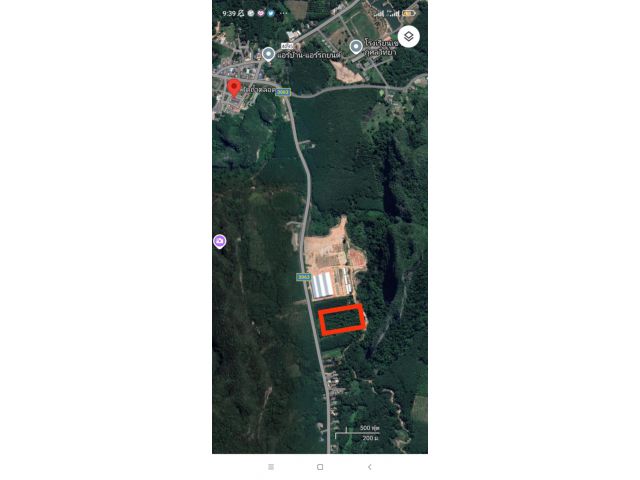 ขายที่ดิน 3ไร่ กว่าๆ  หลังวัดถ้ำตลอด ติดถนน