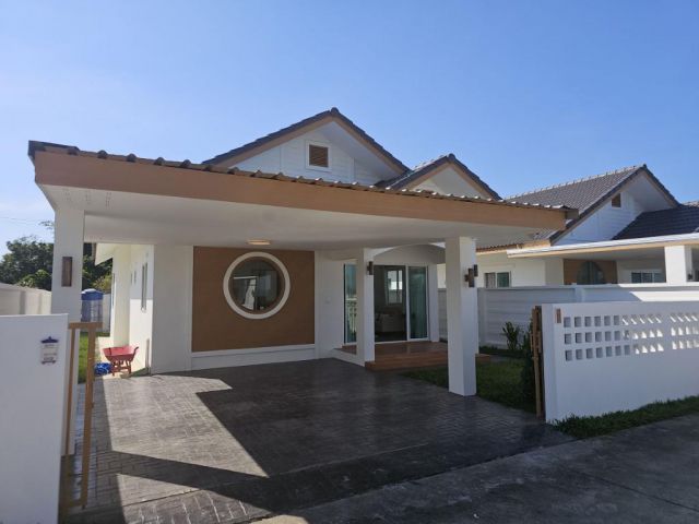 ราคาพิเศษพร้อมของแถมเพียบ!! บ้านเดี่ยวชั้นเดียว สร้างใหม่ โซนสำราญราษฎร์ อ.ดอยสะเก็ด เชียงใหม่