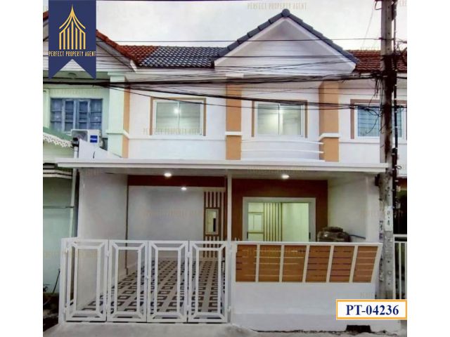 ทาวน์เฮาส์บัวทอง 4 พร้อมอยู่ 4 ห้องนอน