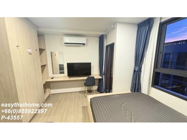 P-43557 ให้เช่า คอนโด เดอะ มูฟ บางนา Bang Kaeo, Bang Phli District, Chang Wat Samut Prakan พร้อมอยู่ ราคาถูก Line Id @ea