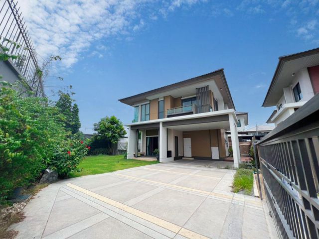 ขายบ้านเดี่ยว บุราสิริ ราชพฤกษ์ 345 คลองข่อย ปากเกร็ด นนทบุรี บ้านดูแลดี