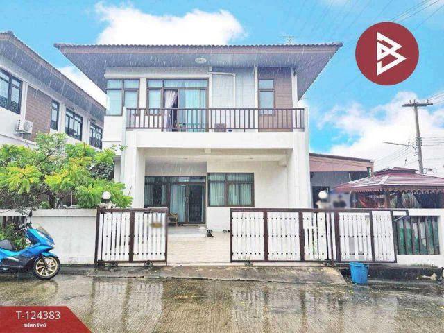 51.9 ตรว ขายบ้านเดี่ยวหลังริม หมู่บ้านโกลเด้นทาวน์ วังหิน-แตงอ่อน ศรีราชา ชลบุรี