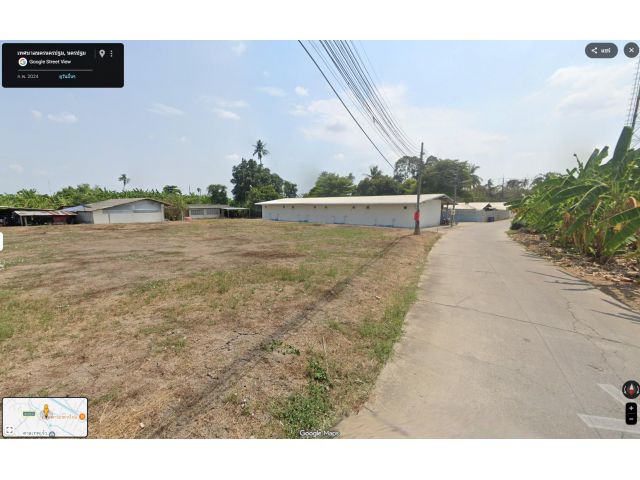 ขายที่ดินเปล่า เนื้อที่ 1 ไร่(ถมแล้ว) แปลงมุมติดถนน2ด้าน ต.บ่อพลับ