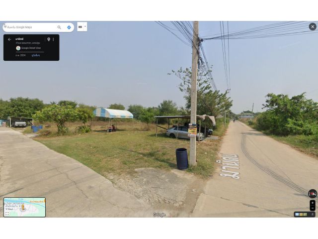 Vายที่ดินเปล่าเนื้อที่ 2ไร่ ผังเมืองชมพู หน้ากว้าง40 เมตร ติดถนสาธารณะซอยมานิตย์