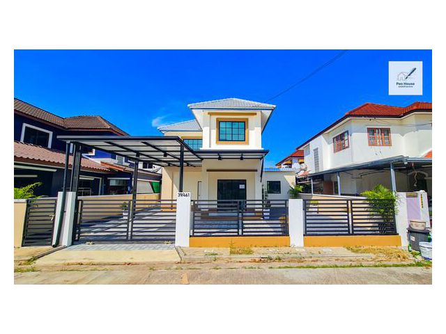 ขาย บ้านเดี่ยว 2ชั้น 3ห้องนอน ย่านหนองจอก คู้ซ้าย มบ.เคซีกรีนวิลล์ KC Greenville ถ.มิตรไมตรี10/1 รีโนเวทใหม่ ต่อเติมเต็ม