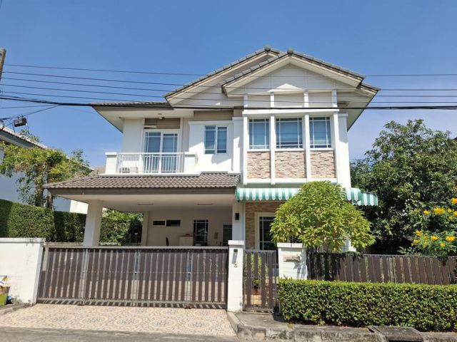 ขายบ้านเดี่ยวหรู พร้อมอยู่ ถูกสุดในโครงการ มัณฑนา พระราม 9 – ศรีนครินทร์ แบบบ้าน Onyx