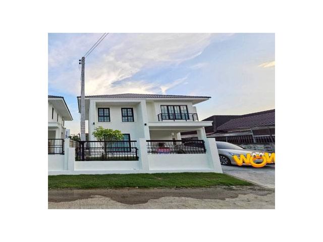 ให้เช่า บ้านเดี่ยวสร้างใหม่ ใกล้แยกรวมโชค