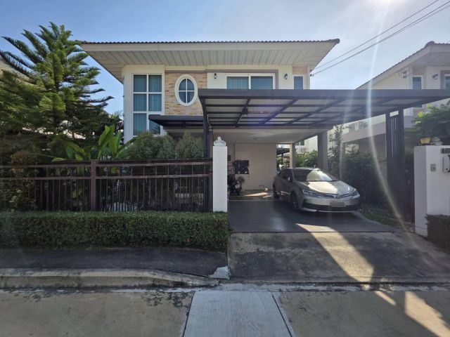 บ้านเดี่ยว หมู่บ้านศุภาลัย การ์เด้นวิลล์ รังสิต คลอง2 ติดถนนใหญ่รังสิต-นครนายก ฝั่งขาเข้า ใกล้ฟิวเจอร์พาร์ค