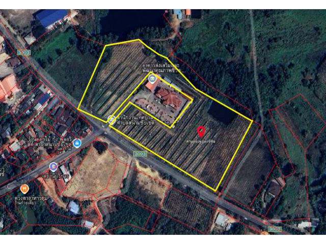 ขายที่ดิน ตำบลคู้ยายหมี อำเภอสนามชัยเขต ฉะเชิงเทรา ติดเทศบาลสนามชัยเขต